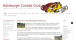 Desktop Screenshot of edinburghcricketclub.com